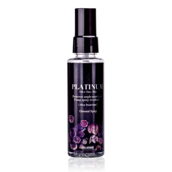 

Дезодорант для обуви с нано частицами платины и пряным ароматом Columbus Platinum Odor Clean Mist, 100 мл