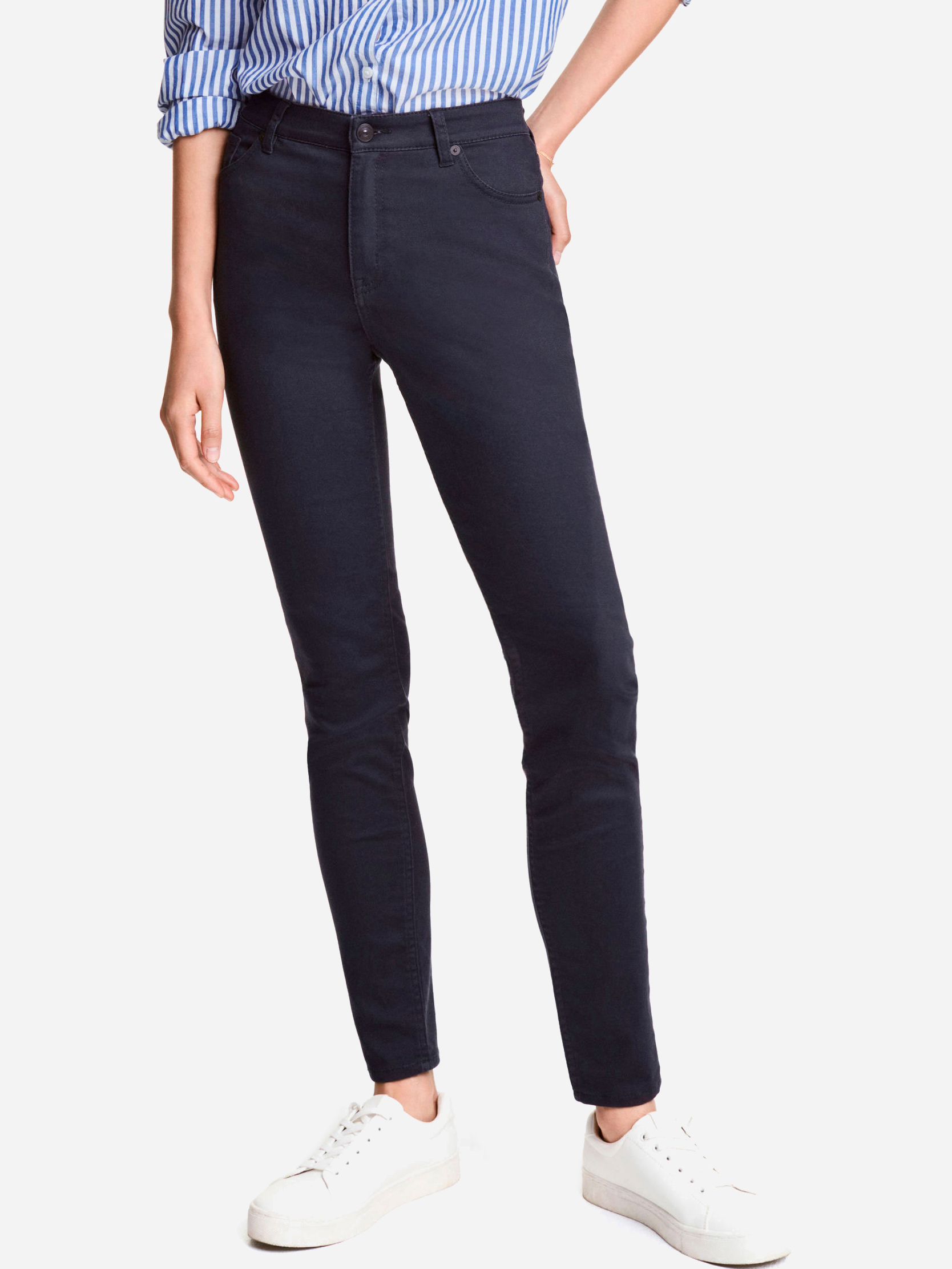 

Джинсы H&M 04VZZ32 36 Темно-синие