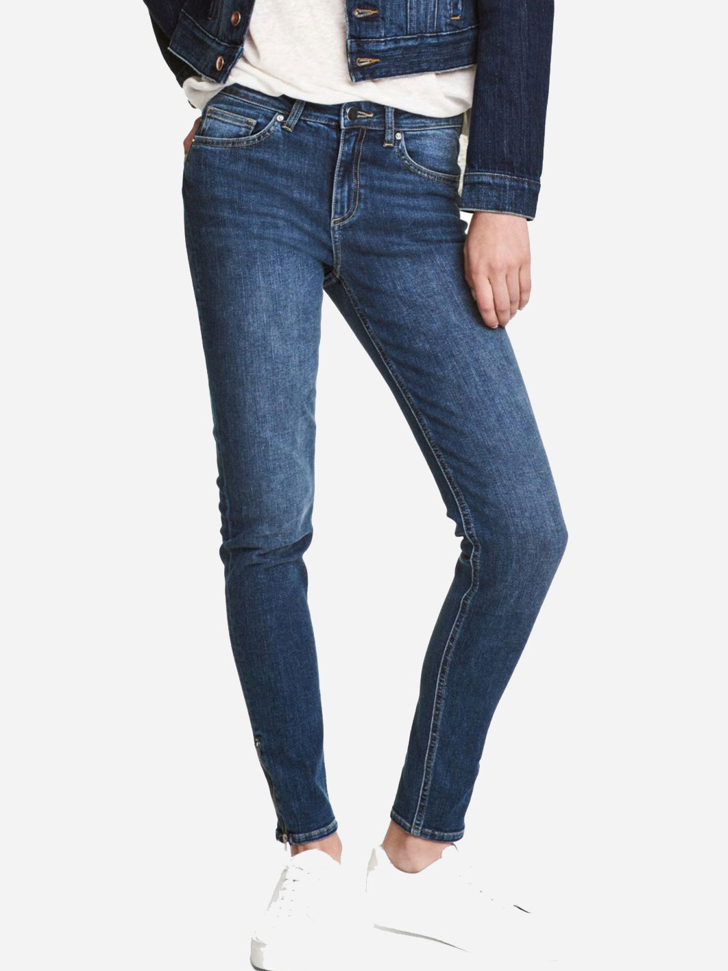 

Джинсы H&M 45268957 40 Синие