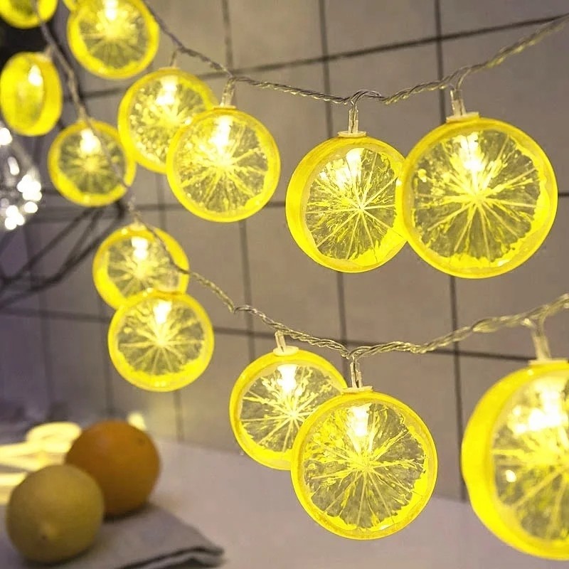 

ГИРЛЯНДА LED ЛИМОНЫ 7 М, 20 ШТУК