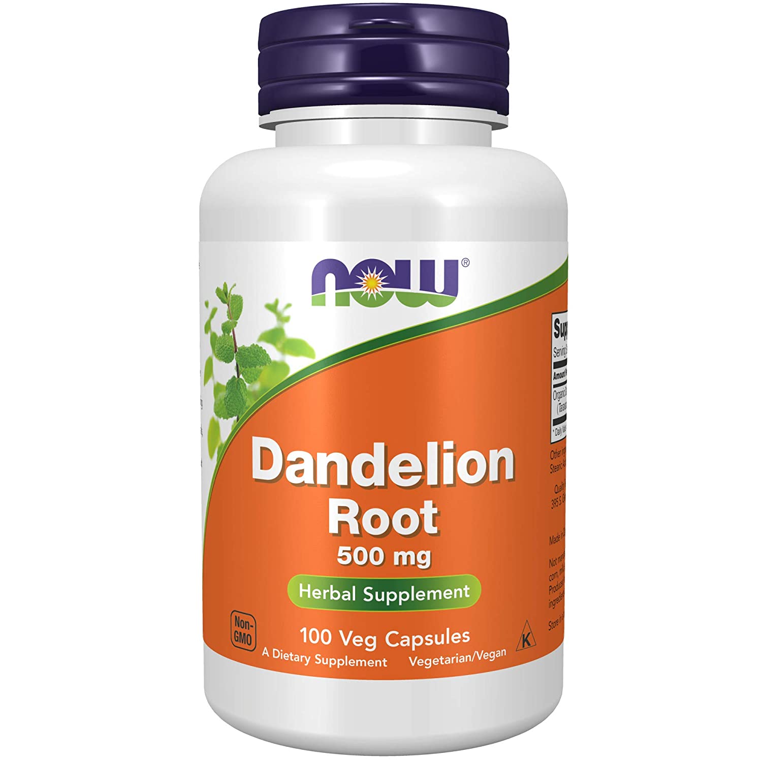 

Now Foods Dandelion Root 500 mg 100 капсул (4384303817)