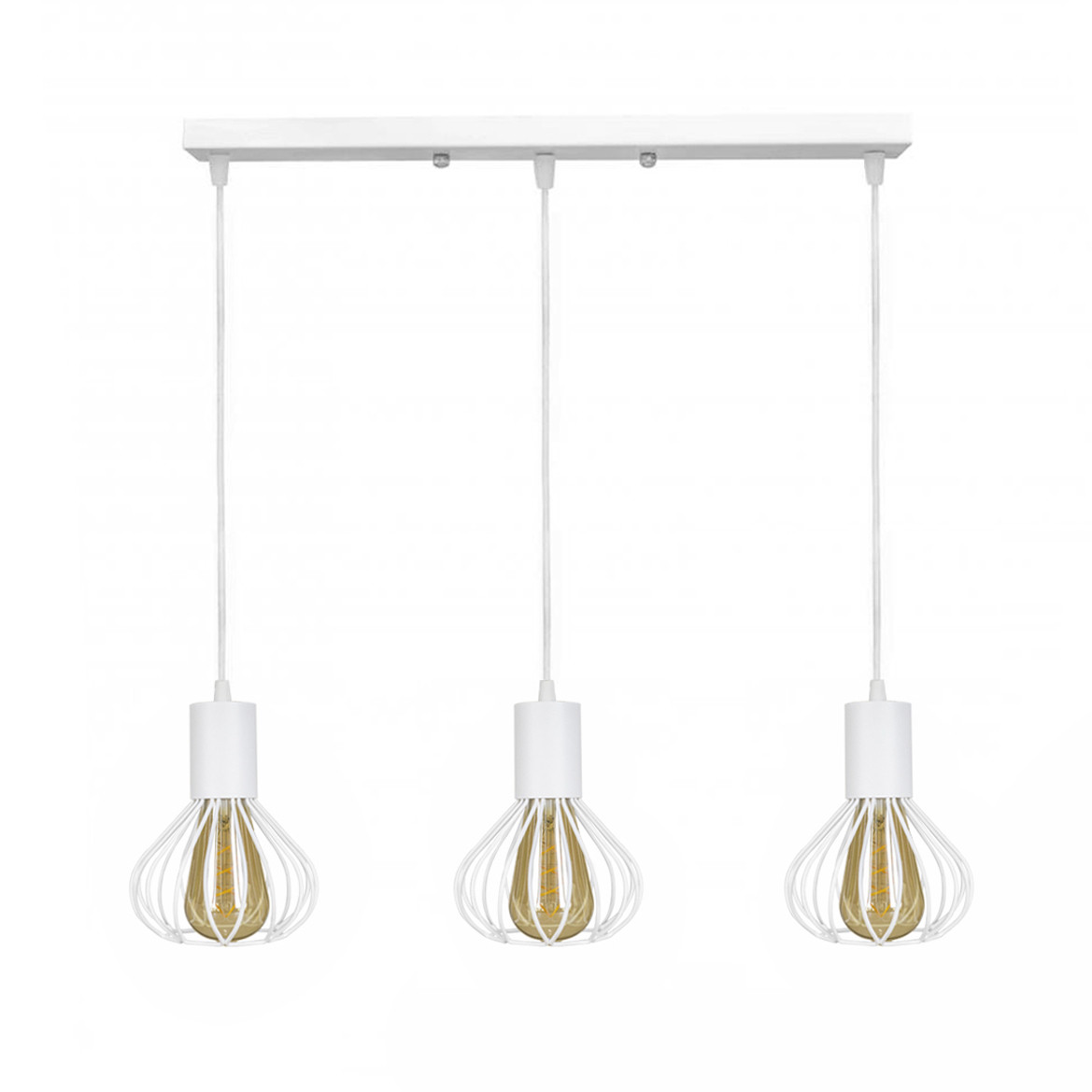 

Светильник лофт подвесной на планке MSK Electric белый NL 1415-3W
