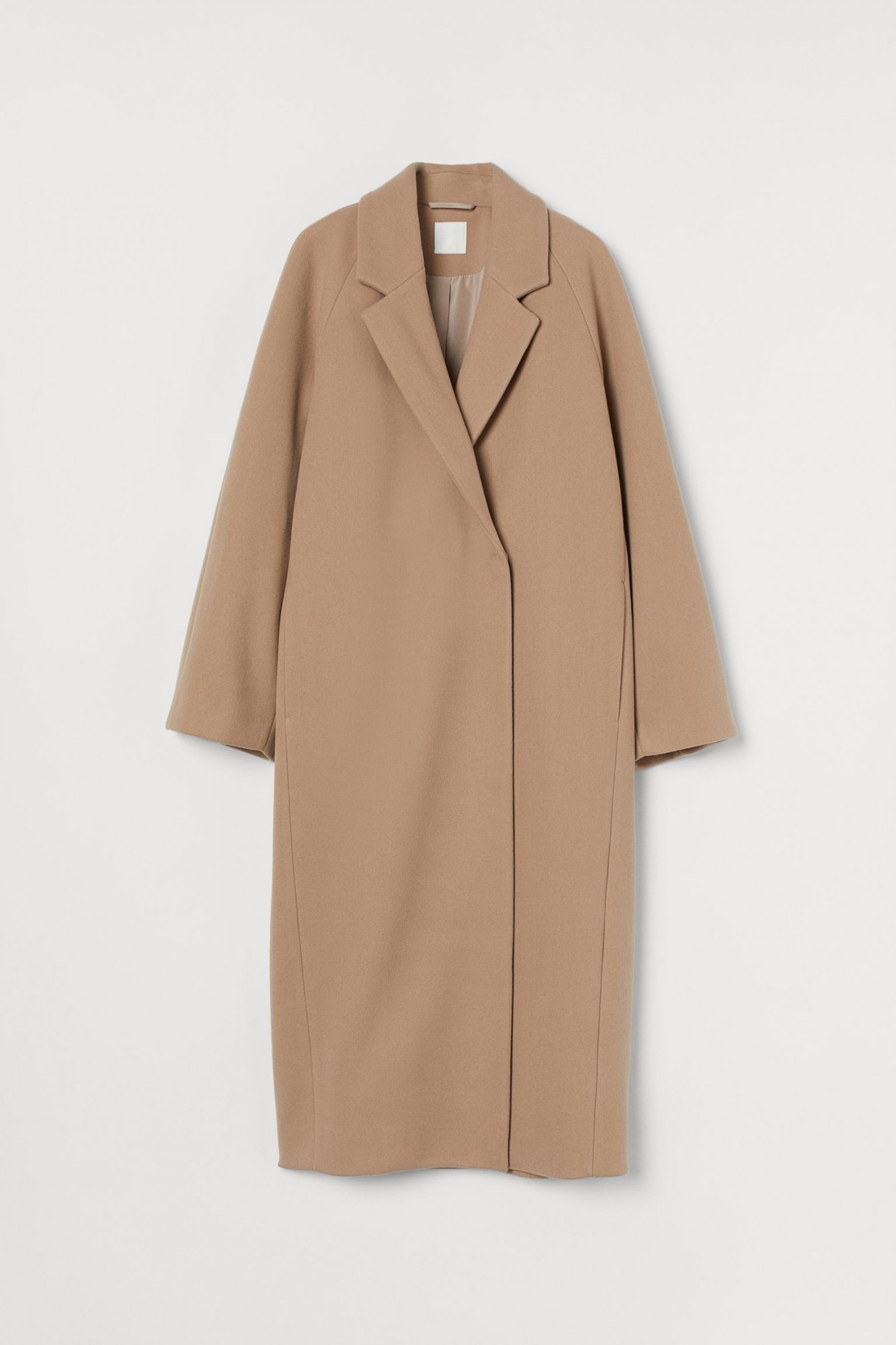 

Пальто оверсайз H&M L Бежевый 9090142wtr
