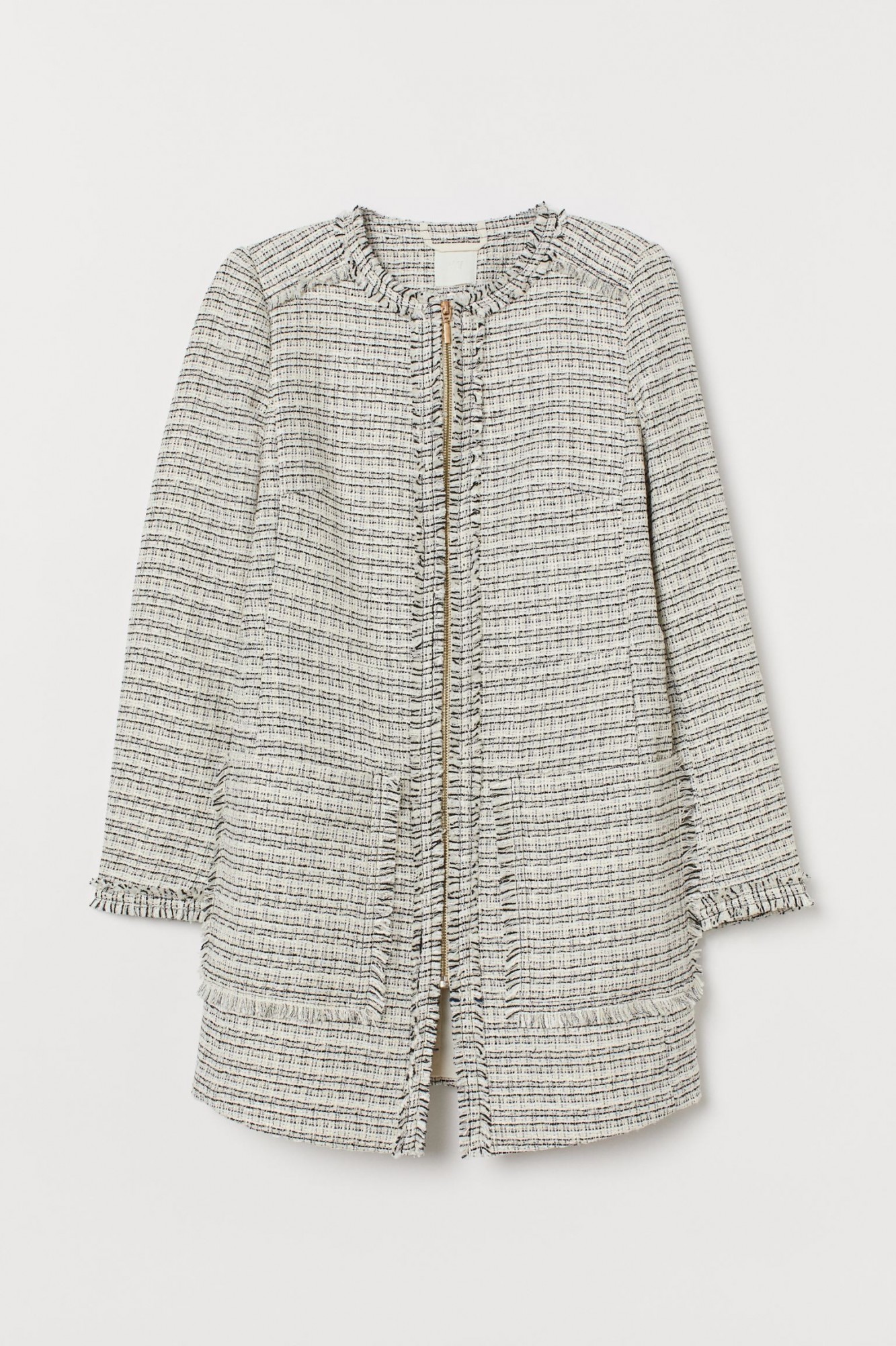 

Пальто H&M 38 Молочный 8335341sm
