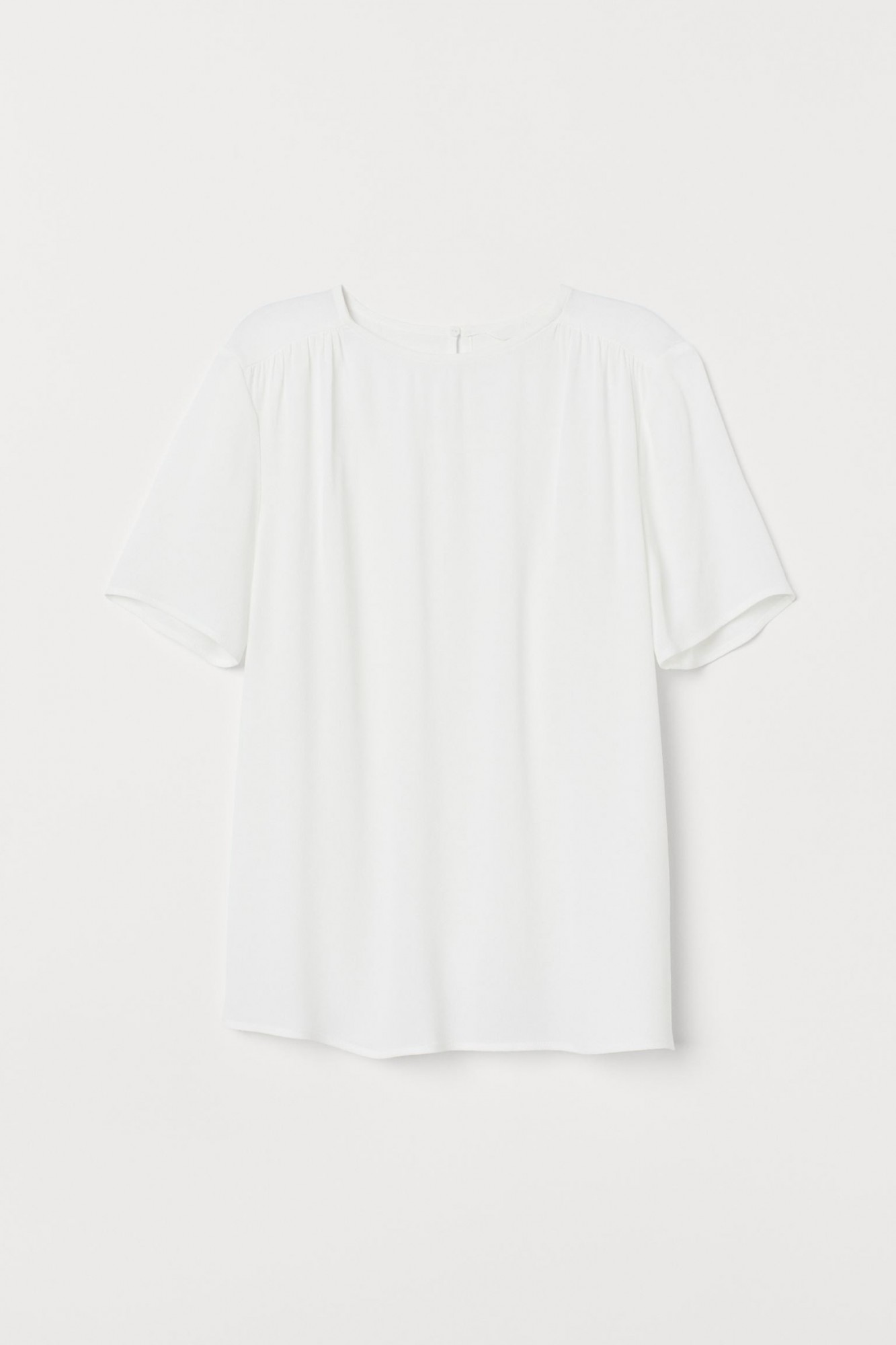 

Блуза с к/р H&M 40 Белый 7576710dm