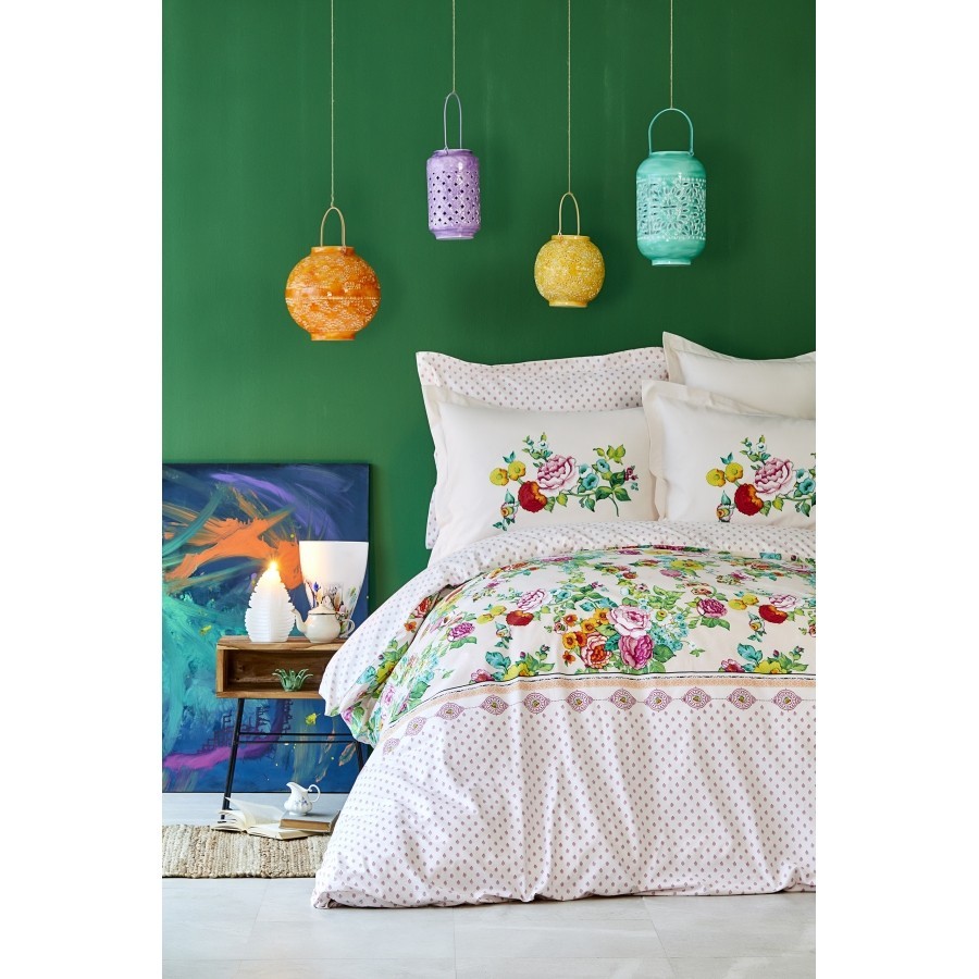

Постельное белье Karaca Home - Irini fusya 2019-2 пике 220*230 евро