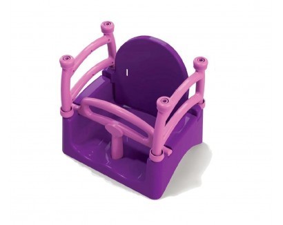 

Детские пластиковые качели подвесные DOLONI TOYS Фиолетово розовый 0152/2