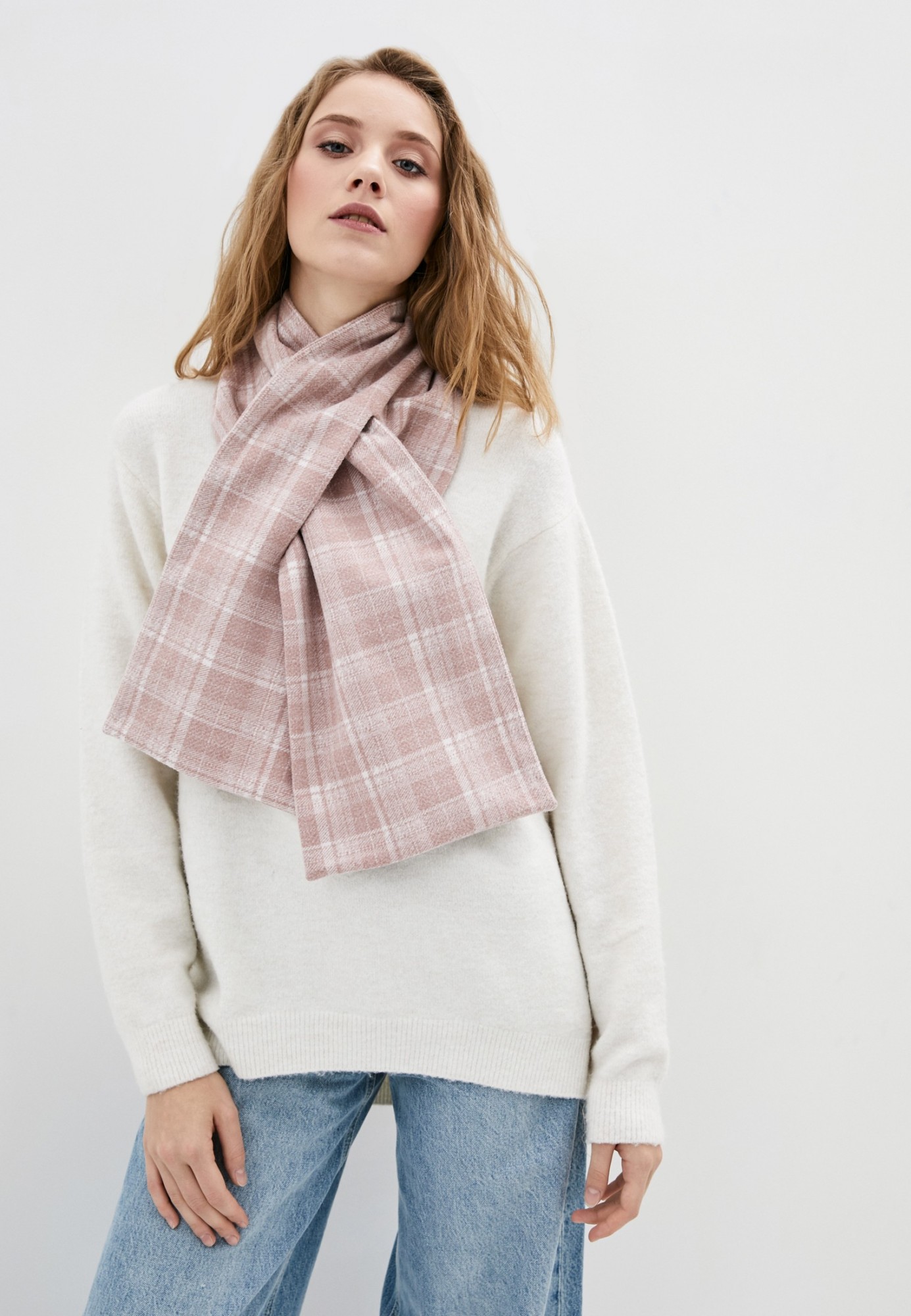 

Шарф теплый "Нью-Йорк" MyScarf  розовый в клетку, Шарф теплый "Нью-Йорк" MyScarf one size розовый в клетку