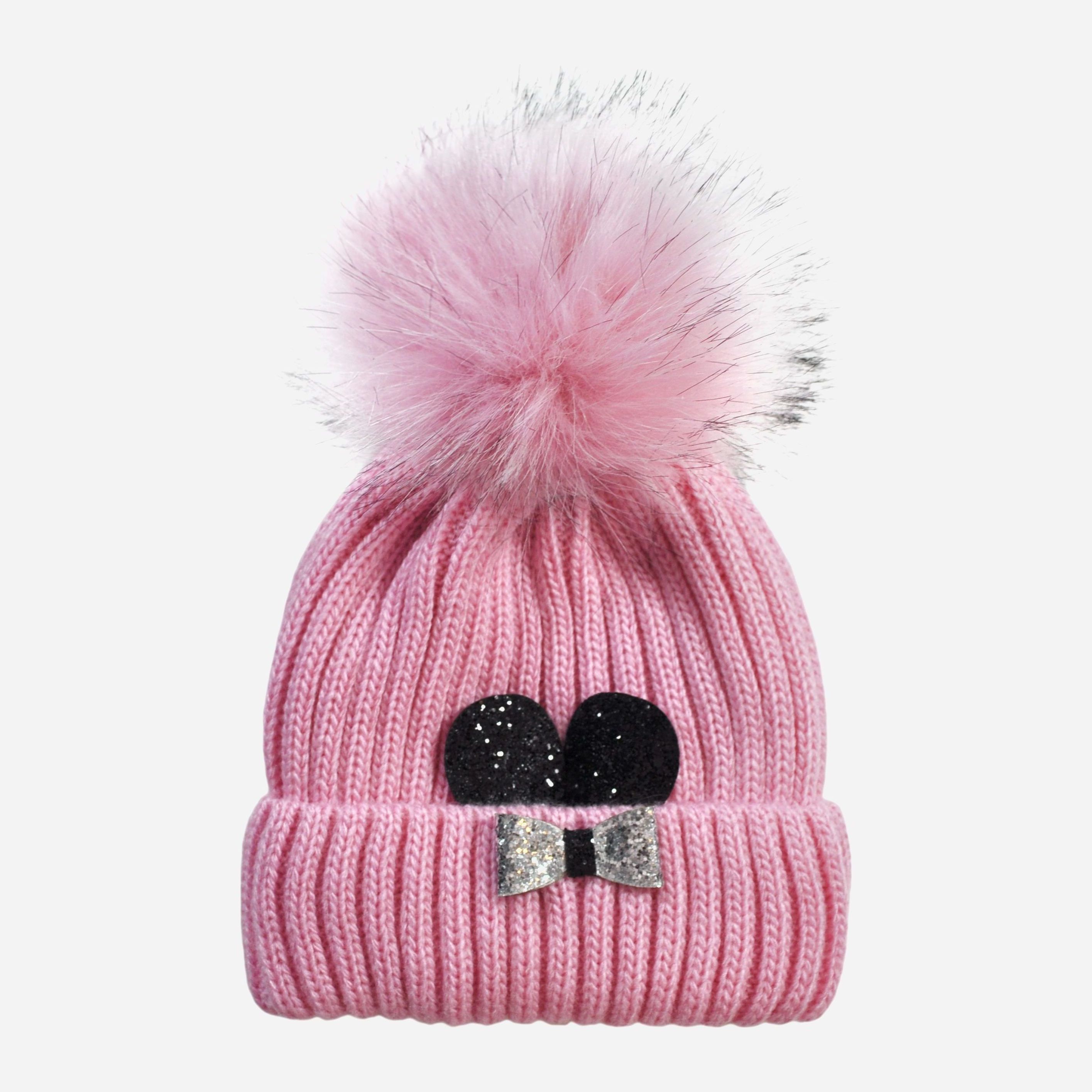 

Зимняя шапка Anmerino DSC_0289 50-52 см Розовая