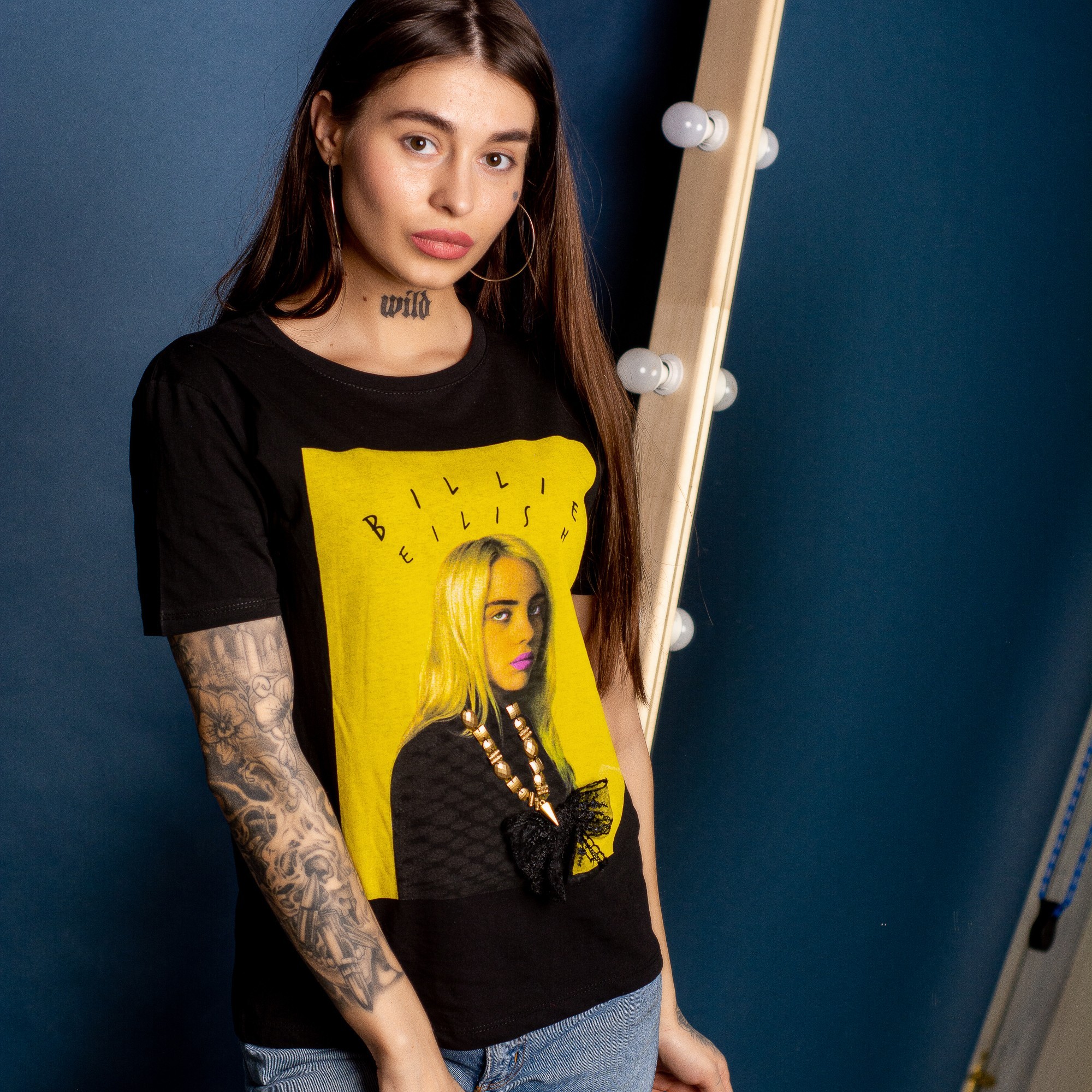 

Футболка New Noce  Черная (6541, Футболка New Noce XL Черная (6541)