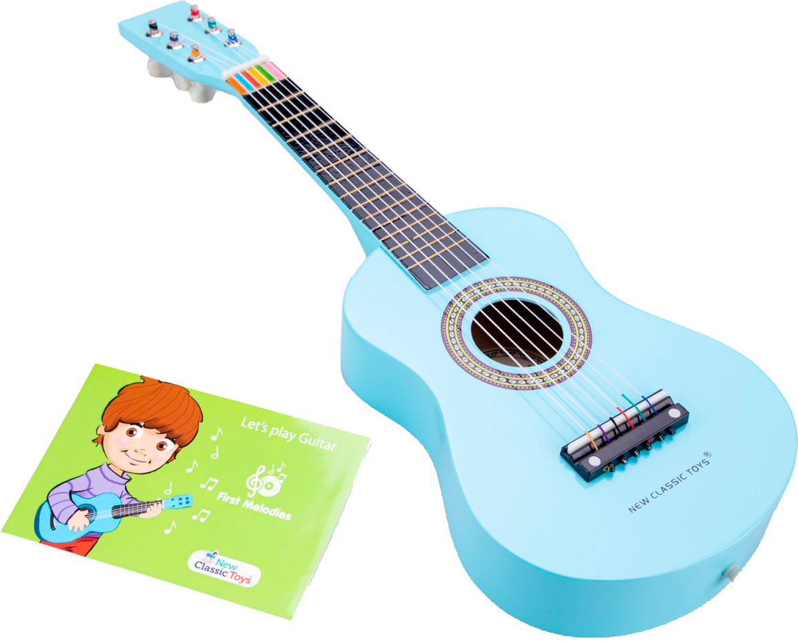 

Детская гитара New Classic Toys Голубая (8718446103422)