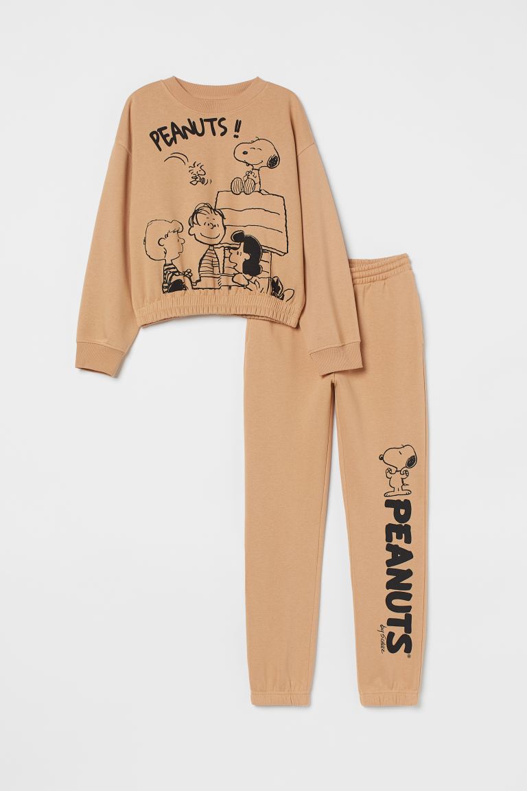 

Спортивний костюм (світшот і джогери) H&M 10S121 152 см 11-12 р Беж (P-6910806231141)