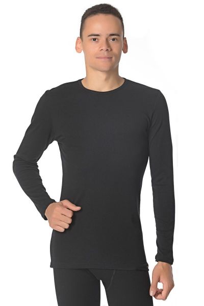 

Футболка мужская 214 RIBBED THERMO Cornette черная 3XL