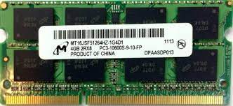 

Пам'ять DDR3 SO-DIMM MICRON 1333 4Gb C9 1.5v - (MT16JSF51264HZ-1G4D1)