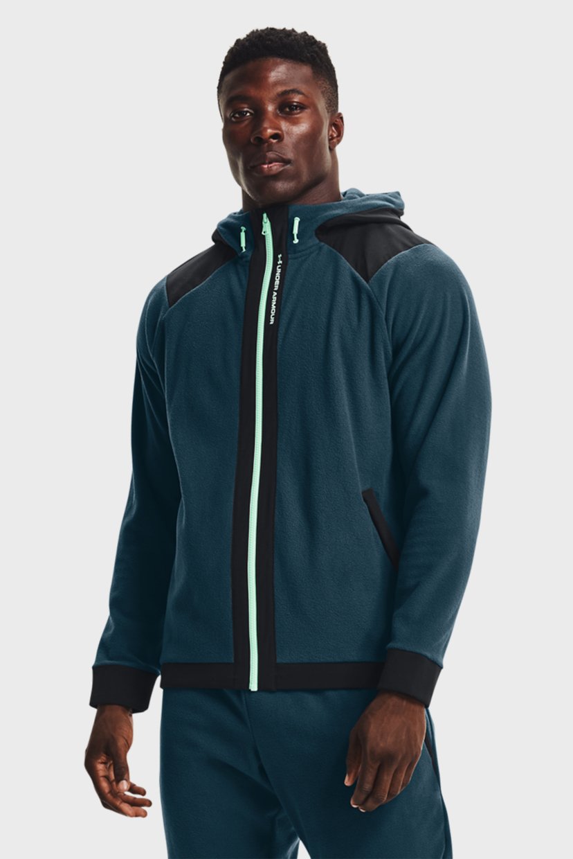 

Мужское синее худи UA RUSH FLEECE FZ HOODIE Under Armour  1366178-413, Мужское синее худи UA RUSH FLEECE FZ HOODIE Under Armour 3XL 1366178-413
