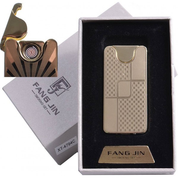 

USB зажигалка в подарочной упаковке (Две спирали накаливания) XT-4879-1(1)