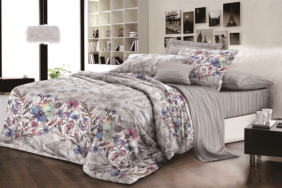 

Пододеяльник MirSon Бязь Premium 17-0097 Olavo 175х210 см
