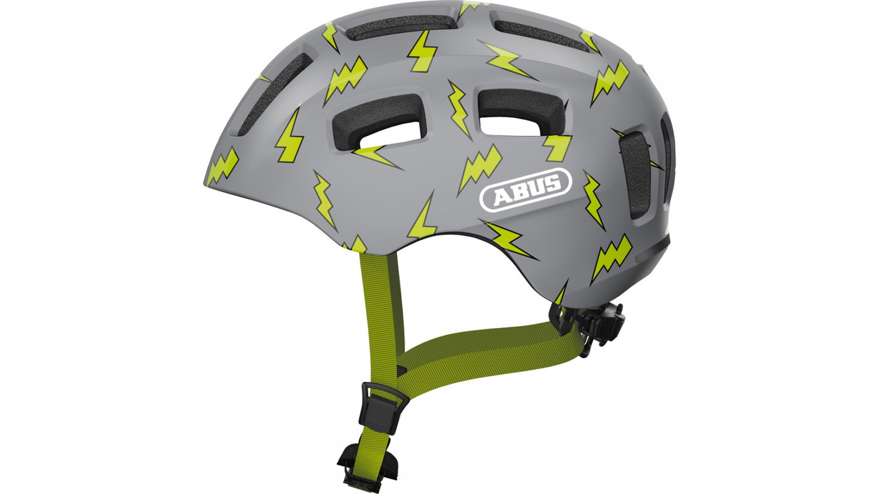 

Велосипедный детский шлем ABUS YOUN-I 2.0 M 52–57 Grey Flash 638138