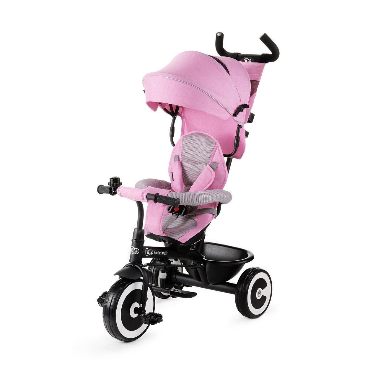 

Велосипед триколісний KinderKraft aston pink (kkrastopnk0000) ch2943