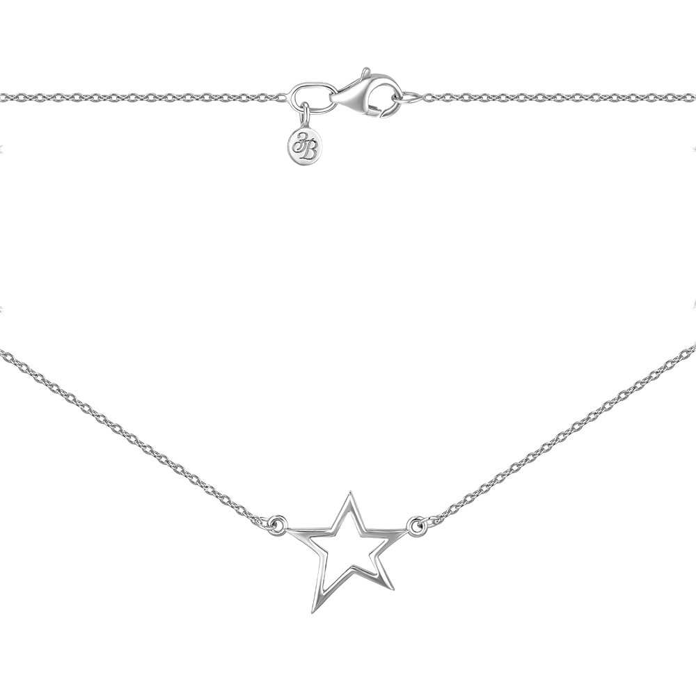 

Серебряное колье 000149005 40 размера