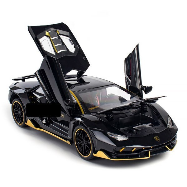 

Машинка коллекционная AutoExpert Lamborghini Centenario металлическая модель в масштабе 1:24 черная