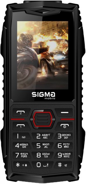 

Мобильный телефон Sigma mobile X-treme AZ68 Black-Red