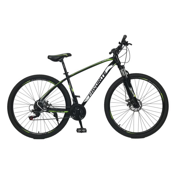 

Велосипед Favorite Tracker 29" 19,5" Черный-Зеленый