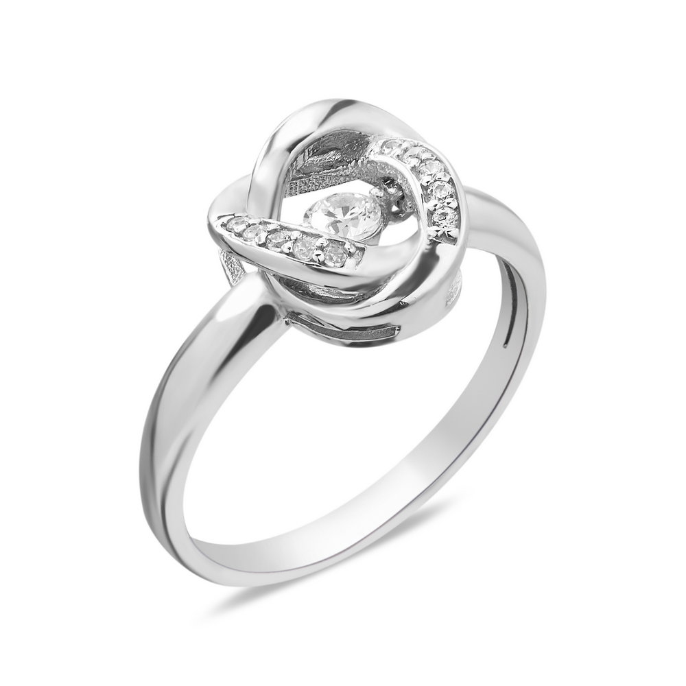

Серебряное кольцо ins:фианит IM-6885 р-16.5