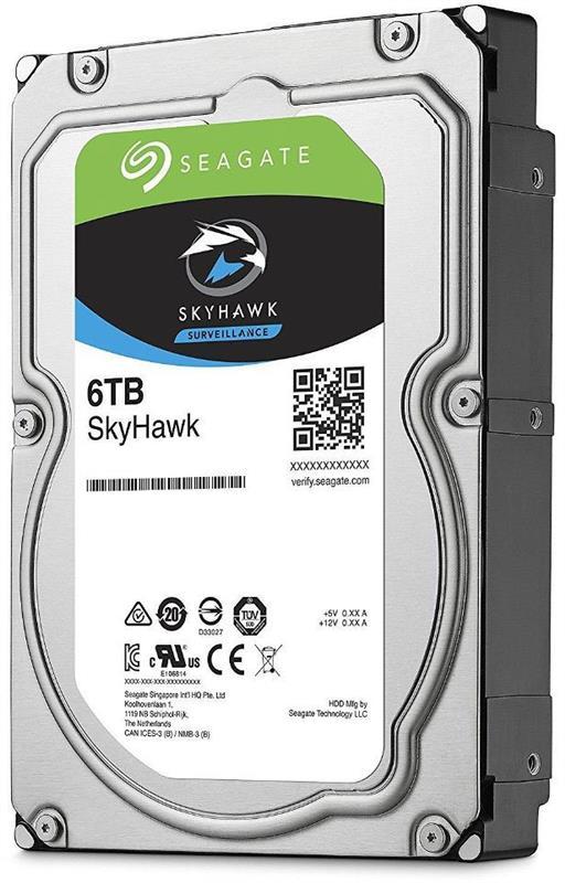 

HDD SATA 6.0TB Seagate SkyHawk Surveillance 256MB (ST6000VX001)