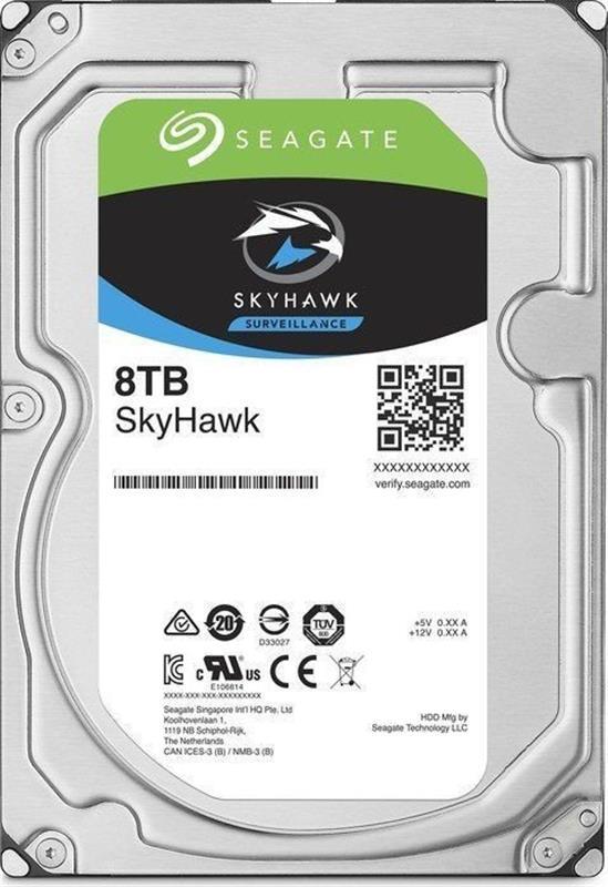 

HDD SATA 8.0TB Seagate SkyHawk Surveillance 256MB (ST8000VX004)