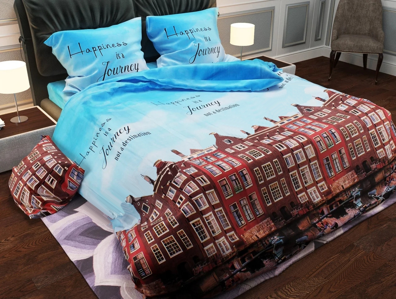 

Простынь MirSon Бязь Premium 17-0049 Colomba 150x220
