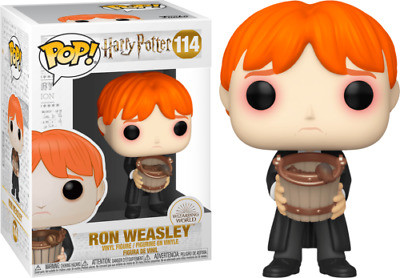 

Фигурка Funko Pop Фанко Поп Гарри Поттер Рон с ведром Ron Puking with Bucket 10 см HP RB 114