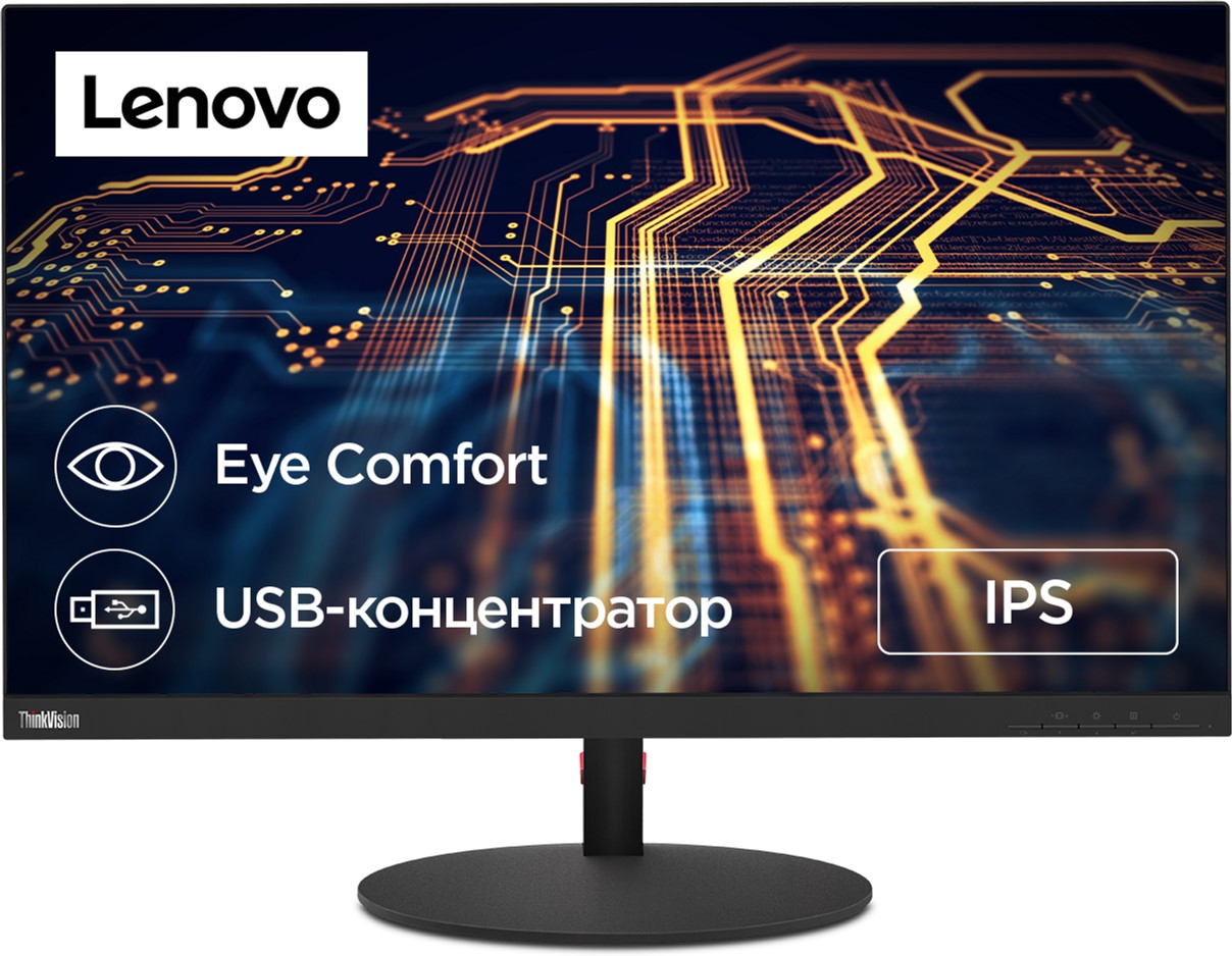 

Монитор 27" Lenovo ThinkVision T27p-10 (61DAMAT1UA)