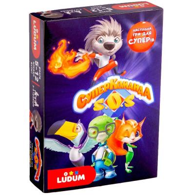 

Настольная игра Ludum Суперкоманда украинский язык (LS3046-52)