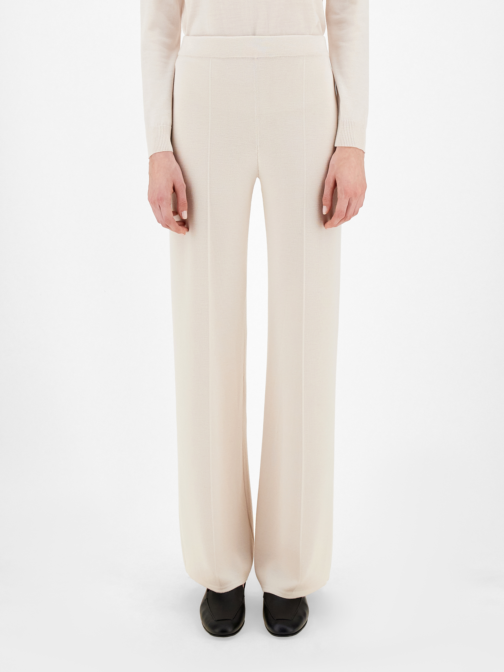 

Брюки MaxMara  Белые 63360119600, Брюки MaxMara 44 Белые 63360119600