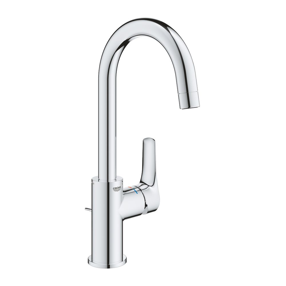 

Смеситель для умывальника Grohe Eurosmart New L-Size с донным клапаном, хром (23537003)