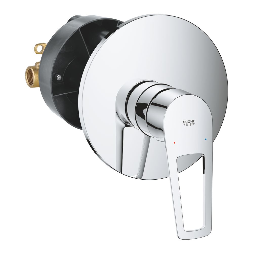 

Смеситель для душа скрытого монтажа Grohe BauLoop New с внутренней частью, хром (29080001)