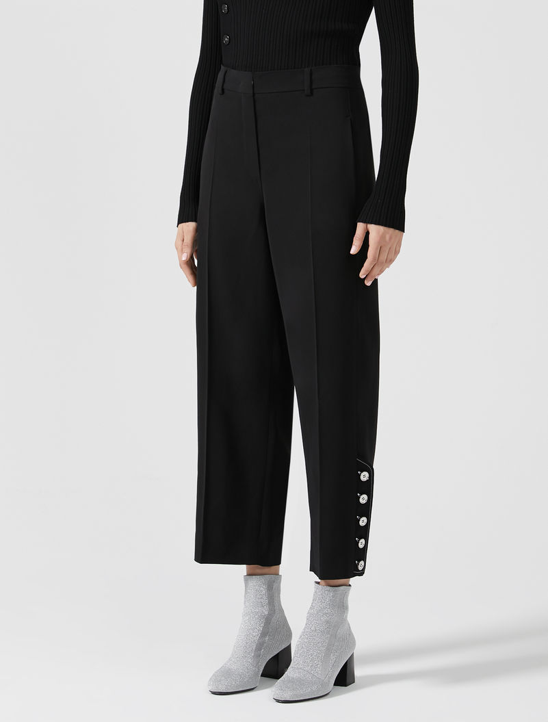 

Брюки MaxMara  Черные 21360809600, Брюки MaxMara 42 Черные 21360809600