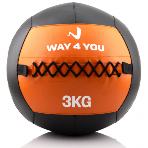 

Набивной мяч (медбол) Way4you 3кг Оранжевый