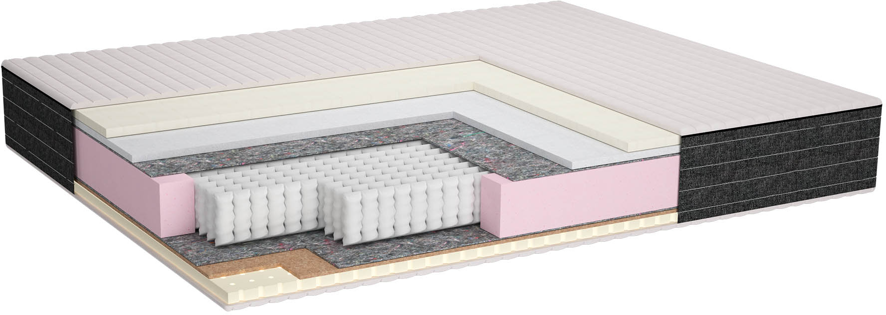 

Ортопедический матрас Smart Mattresses Platinum Latex Cocos 70х190 см