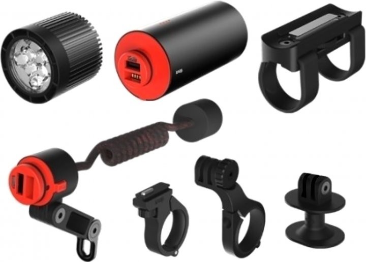 

Комплект фара + набор креплений Knog PWR Mountain Kit 2000 Lumens (12208)