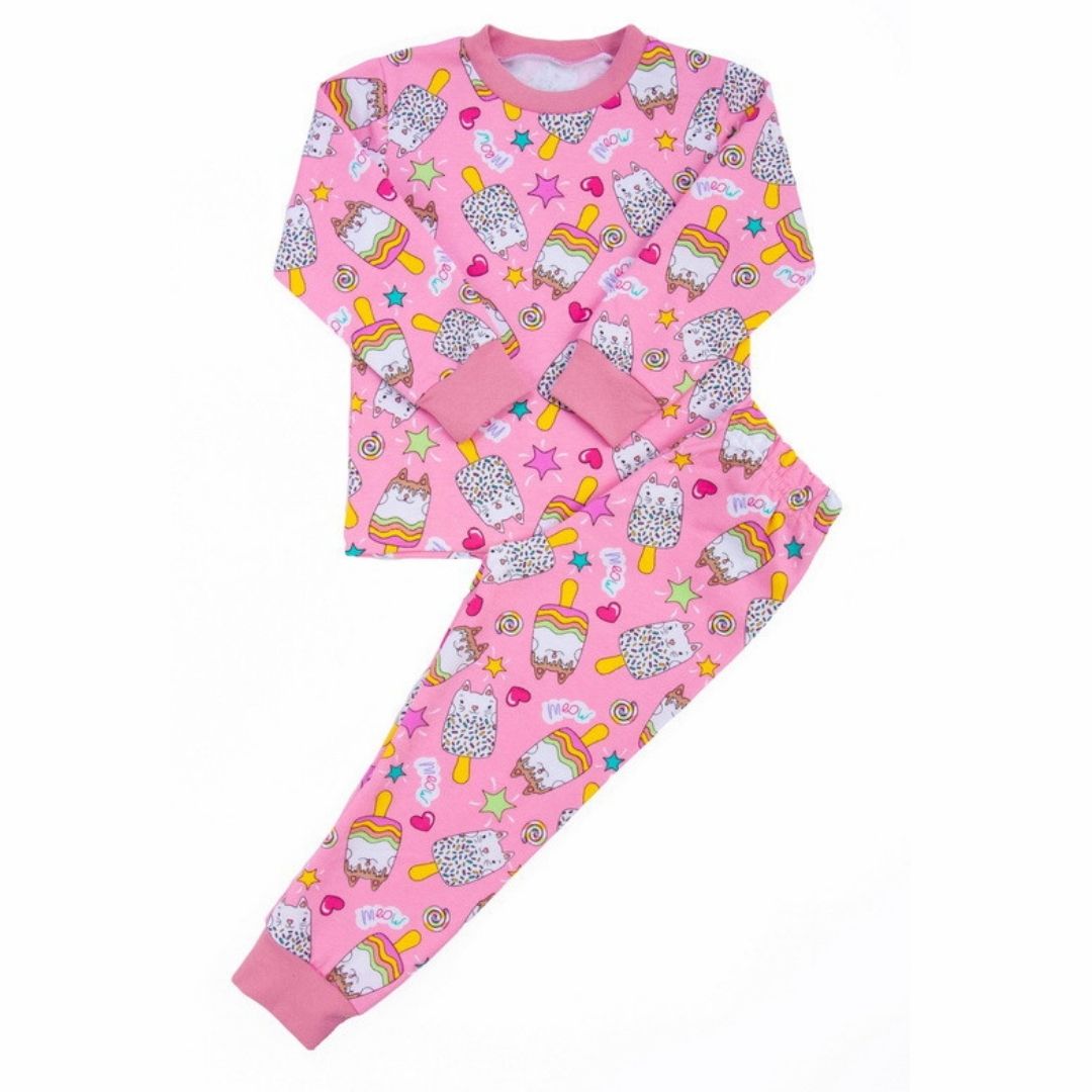 

Пижама для девочки Stylebaby (5166-09мор) Рост 98 см Розовый