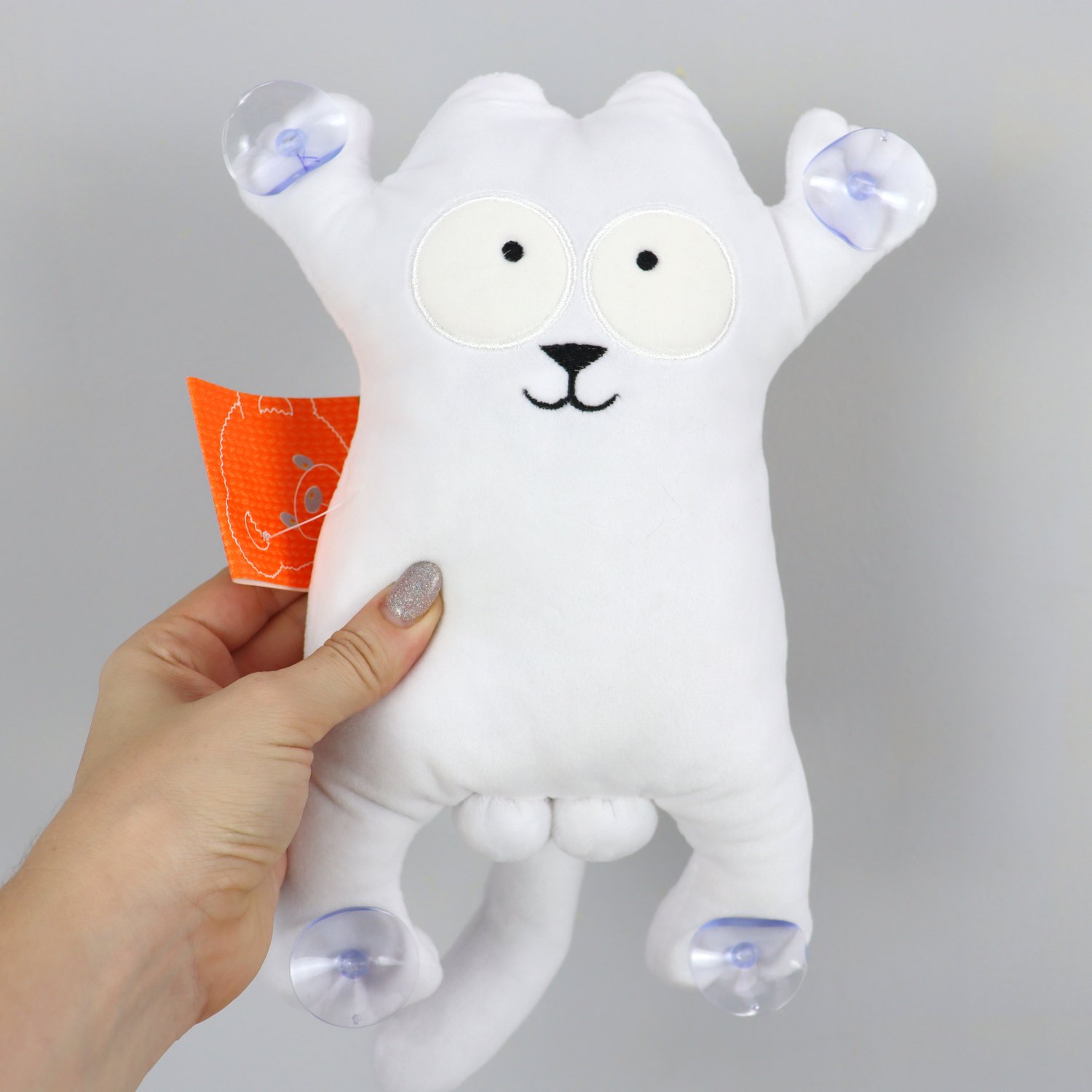 

Мягкая игрушка на присосках Кот Саймон Копиця (00284-13бел) Белый