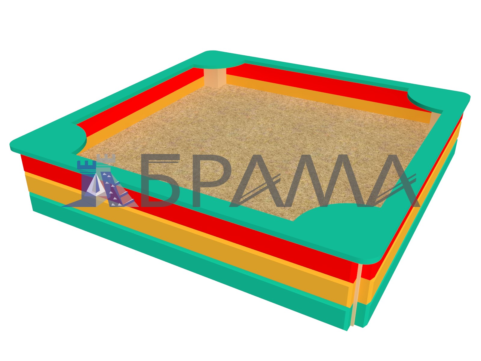 

Песочница РАДУГА "БРАМА"