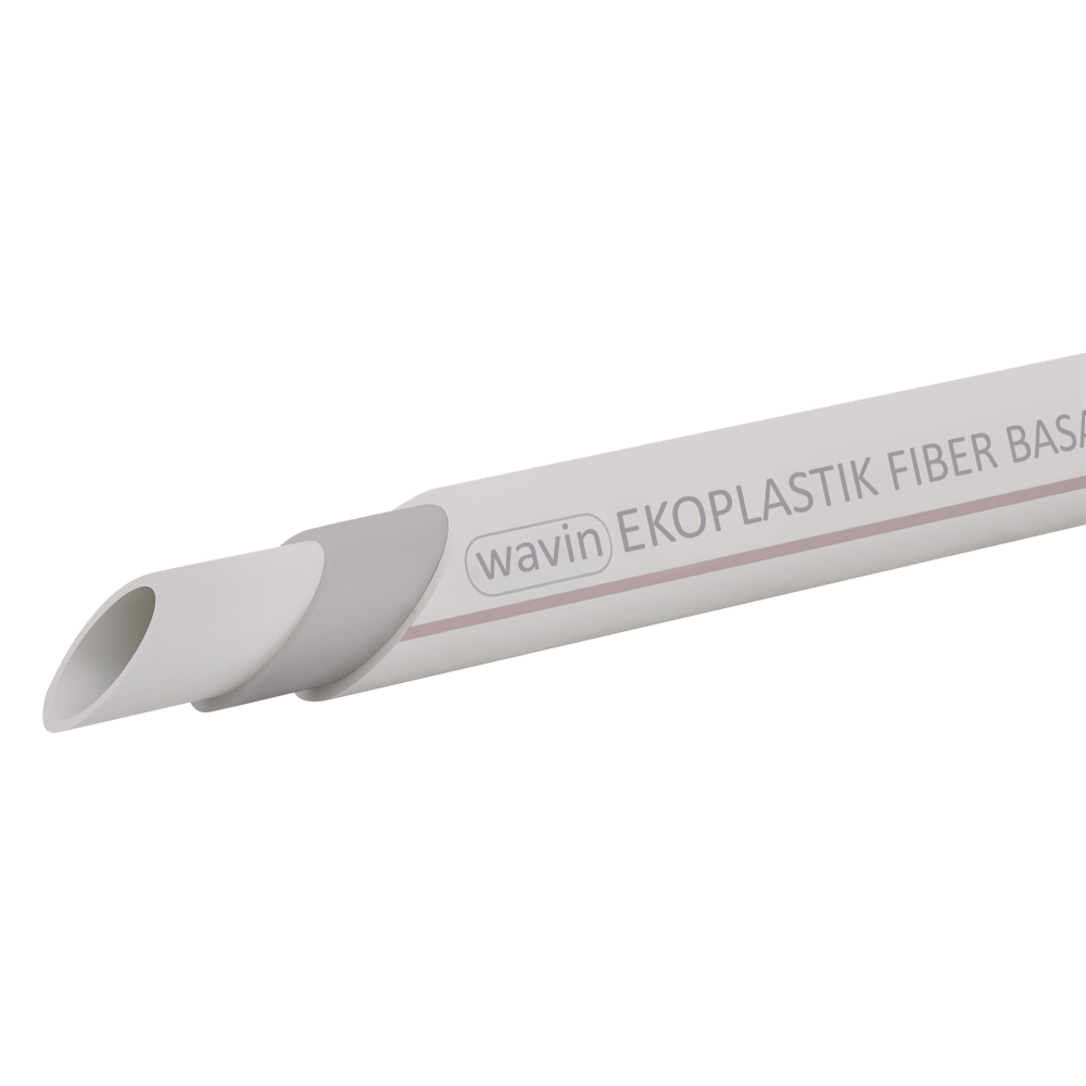 

Труба PPR Ekoplastik Fiber Basalt Plus армированная 63х3,2