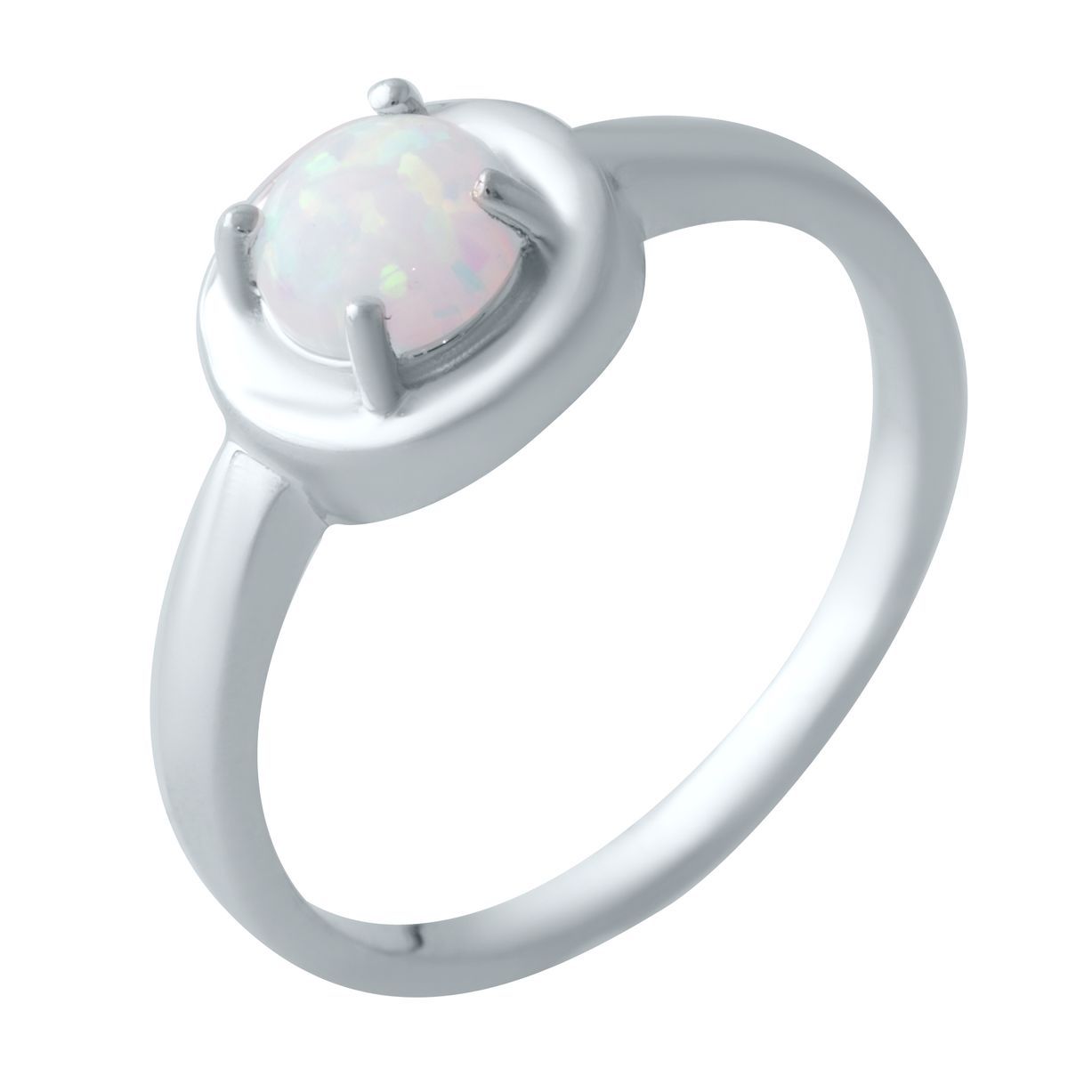 

Серебряное кольцо SilverLine с опалом 18.5 размер