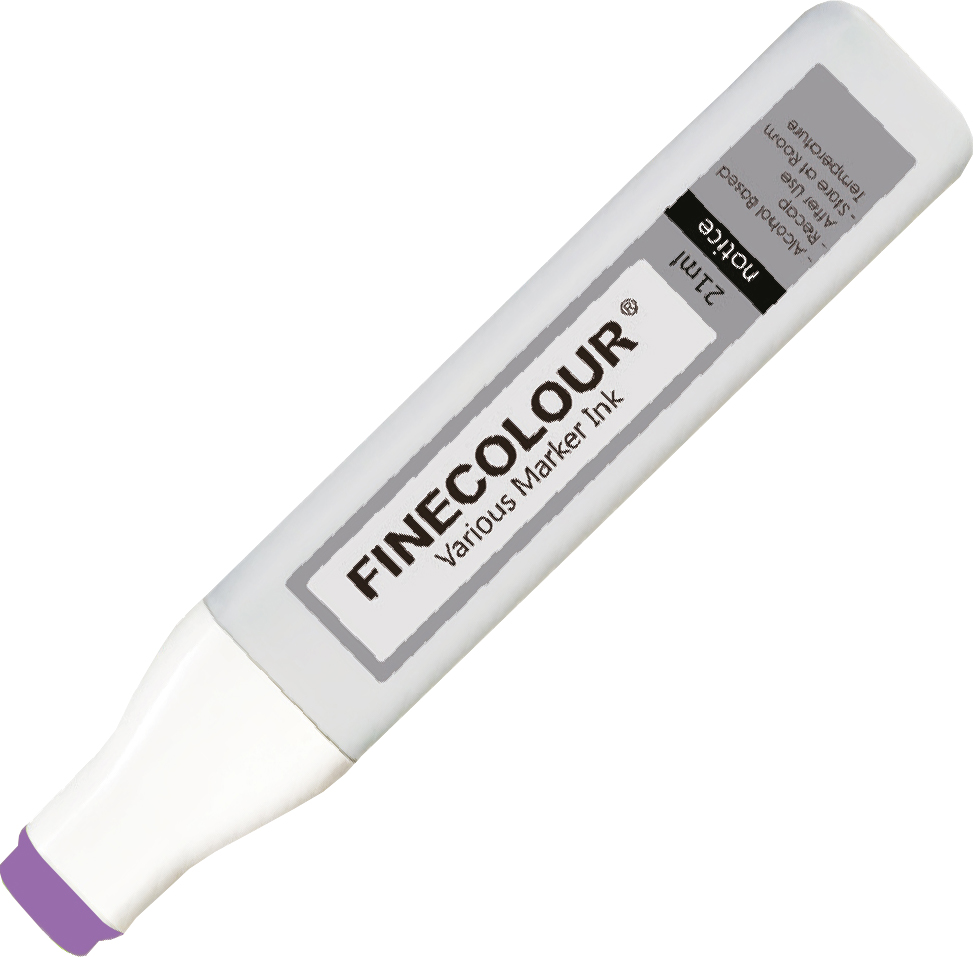 

Заправка спиртовая Finecolour Refill Ink 193 тёмный сиреневый BV193 (EF900-193)