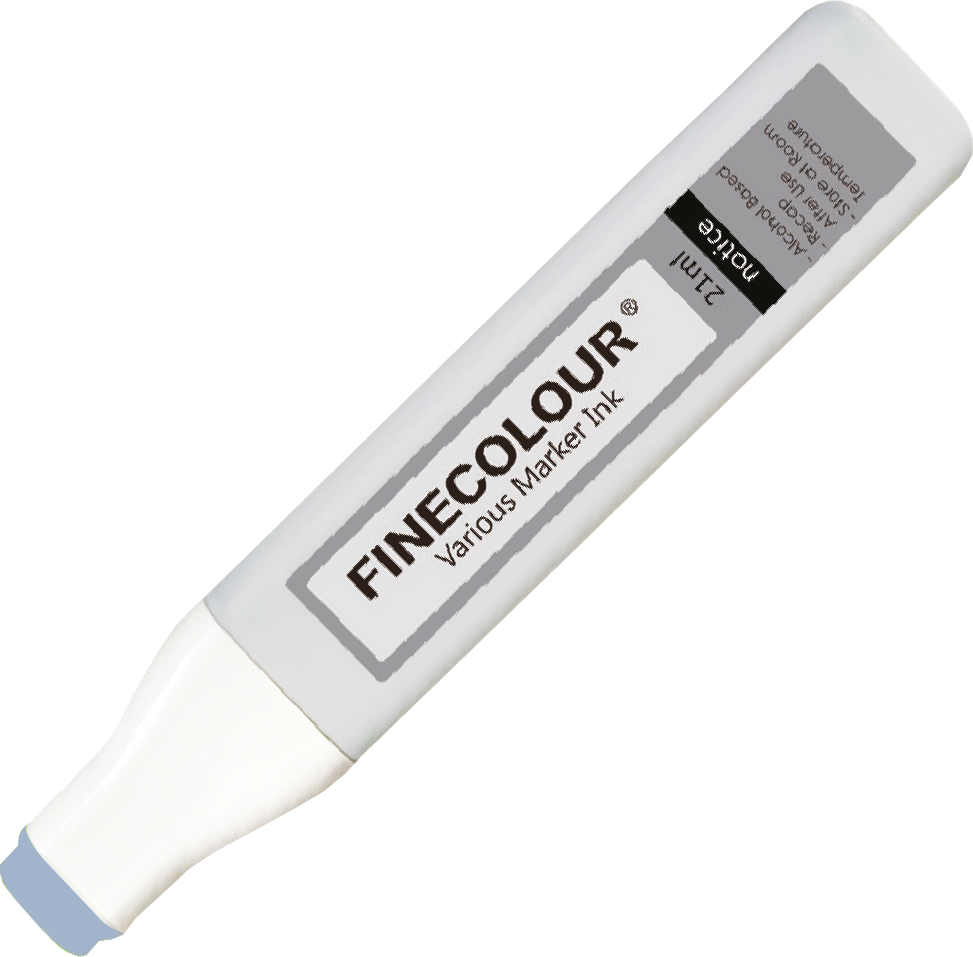 

Заправка спиртовая Finecolour Refill Ink 306 светло-сероватый кобальт B306 (EF900-306)