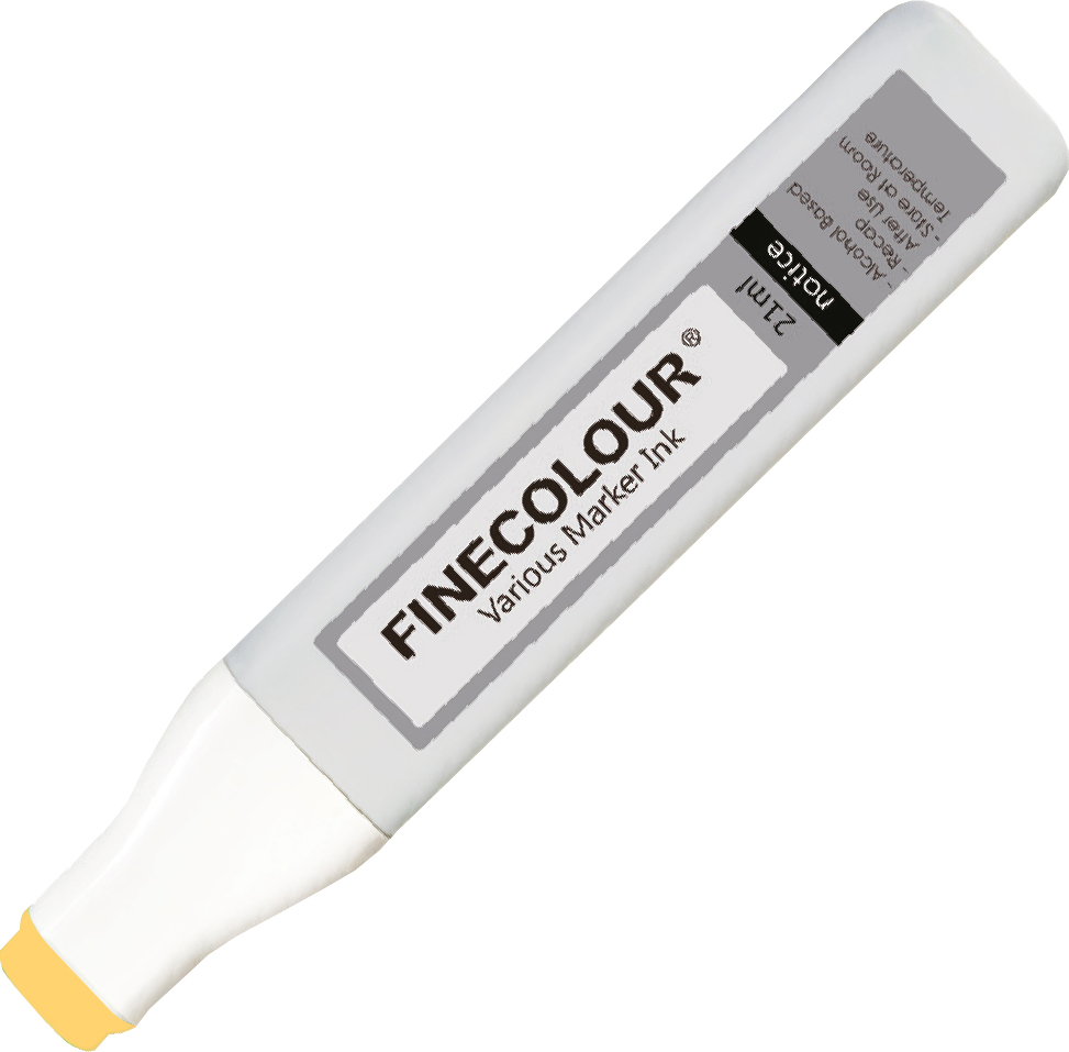 

Заправка спиртовая Finecolour Refill Ink 394 золотисто-желтый YR394 (EF900-394)