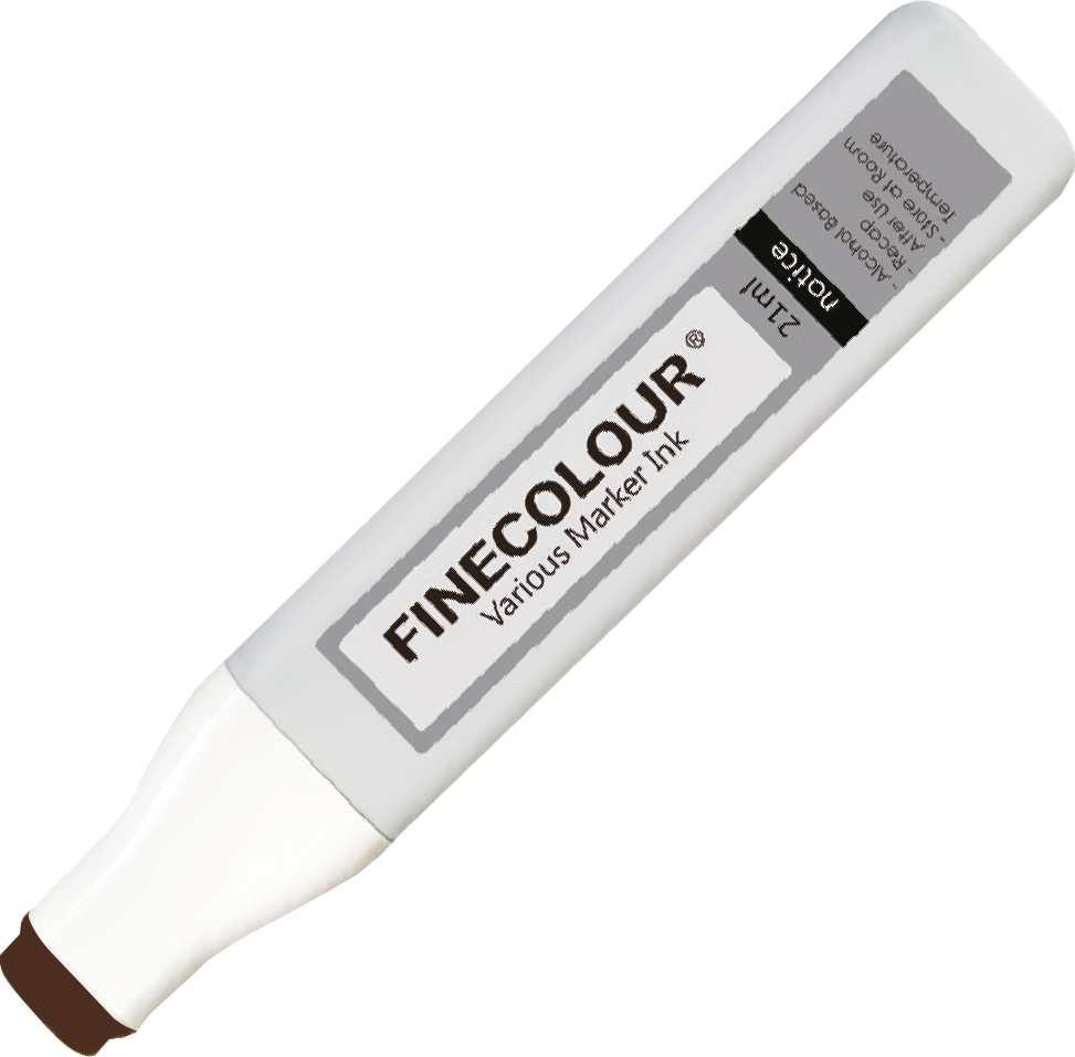 

Заправка спиртовая Finecolour Refill Ink 438 темная кора E438 (EF900-438)